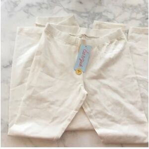 Cat and Jack leggings sparkle almond cream Size 10/12 Large -listing is for 1!